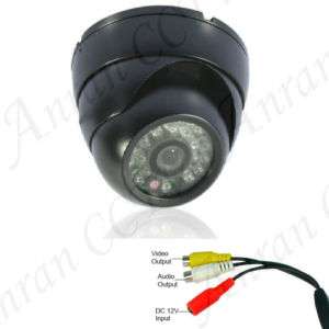 CCTV Security Camera IR Day Night+wide angle+Audio MIC  