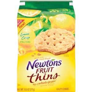 Newton Fruit Thins Lemon Crisps, 10.5 Ounce  Grocery 