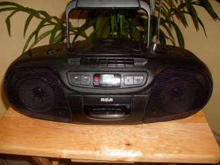 RCA Portable AM/FM Radio CD & Cassette player  