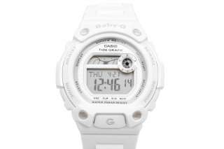 Casio Baby G White BLX100 Womens New Watch Tide Graph  