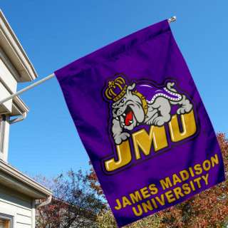   Madison Dukes JMU University College House Flag 816844012013  