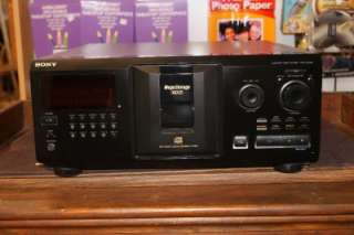 Sony CDP CX355 300 Disc CD Changer Jukebox Player   EX  