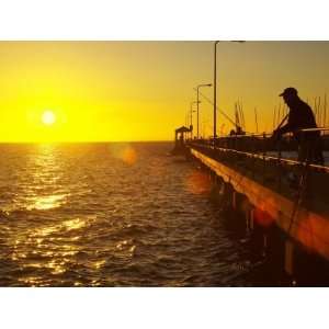  Fisherman, Middle Brighton Pier, Melbourne, Victoria 