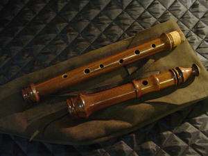 Heritage Music Keyless Woodwind Irish Folk Flute Walnut Wood Fife 