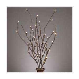  Lighted Branches, 39 Bendable Brown Twigs, 60 LED, Battery 