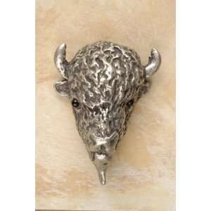 Anne At Home Cabinet Hardware 090 Buffalo Head Knob Bronze with Copper 