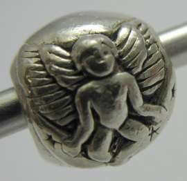 RETIRED Authentic Chamilia Sterling Silver 925 Bead ANGEL GC 2  