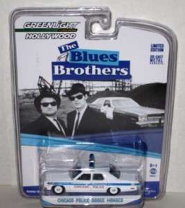 GREENLIGHT The Blues Brothers Chicago Police Dodge Monaco 164 scale 