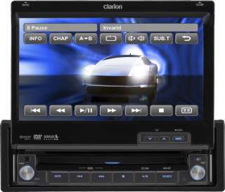 CLARION VZ409 In dash DVD/CD/ WMA 7 TFT LCD Touchscreen Bluetooth 