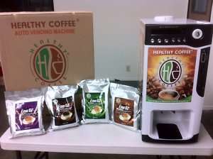 Healthy Coffee Vending Machine With Product included  