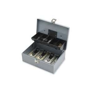   opens to 90 degrees. Cash box is made of steel and includes two keys