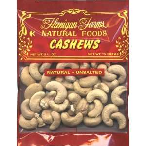 Cashews 2.5oz, Unsalted (6 Pack) Grocery & Gourmet Food