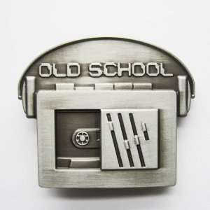  Old School Tape Deck Metal Belt Buckle (Brand New 