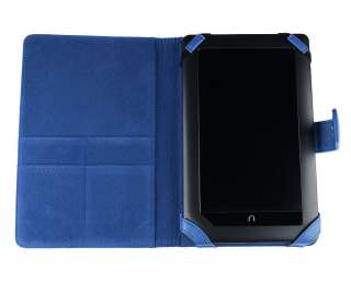 Bundle Monster Nook Color Nook Tablet Synthetic Leather Case Cover 