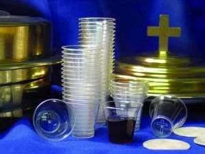 Communion Cup   Disposable W/Cross   1 1/8 (Pkg 1000) 788200564644 