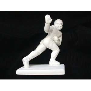  Ceramic bisque unpainted football player 5 Everything 