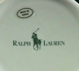 Ralph Lauren POLO GAME Coffee Cocoa Mug Horses Ceramic  