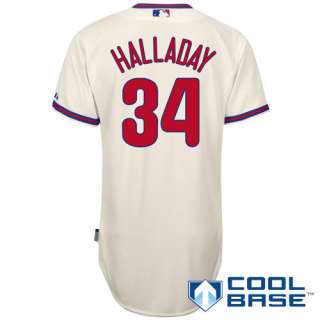   Phillies Authentic Roy Halladay Alternate Cool Base Jersey size 52