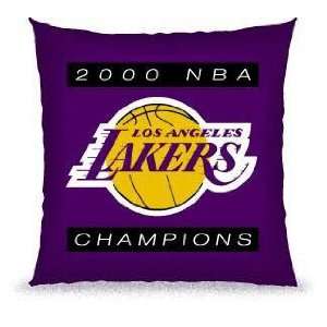  Los Angeles Lakers World Champion 18 in. Square Team Toss 