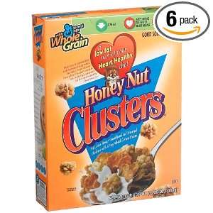 Honey Nut Clusters, 16.25 Ounce Boxes (Pack of 6)  Grocery 