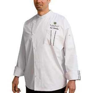 com Chef Works SILS WET Amalfi Signature Series Long Sleeve Chef Coat 
