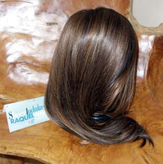 Scene Stealer Raquel Welch Lace Front Wig Shaded Hazelnut Monofilament 