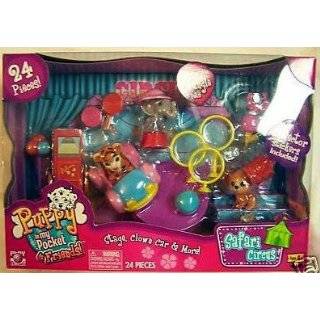 Safari Circus Puppy in My Pocket & Friends Play Set