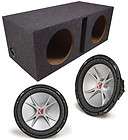 KICKER 2010 VCVR12 12 CVR SUBWOOFER BOX ENCLOSURE NEW