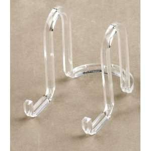  3 Acrylic Plate Caddy Clear Plastic Plate Holder