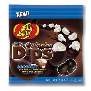  Jelly Belly Jelly Bean Chocolate Dips  Coconut  2.8 oz 