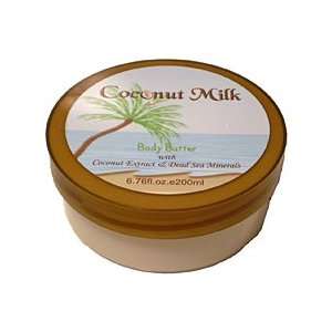 Coconut Milk Body Butter With Coconut Extract & Dead Sea Minerals From 