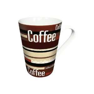  Konitz Coffee Shop Mug, Coffee Stripes