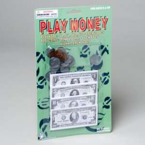 Play Money Set W/bills & Coins Toys & Games