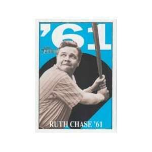  Babe Ruth 2010 Topps Heritage Baseball Chase 1961 Mint 