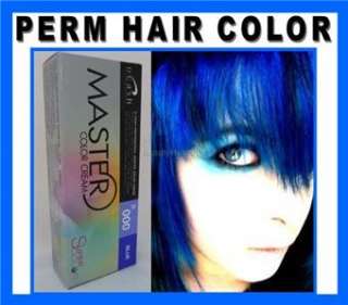 Hair COLOR Permanent Hair DYE Punk Goth Emo Elf BLUE M000 