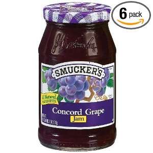 Smuckers Concord Grape Jam, 32 Ounce Grocery & Gourmet Food