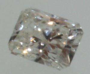 loose diamond radiant .61ct GIA certified VVS2 J  
