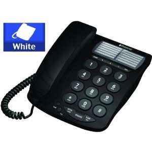  POLAROID PTP210WHT Corded Desk Phone (White) Electronics