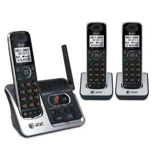  At&t Three Handset Answering System Dect 6.0 Digital 