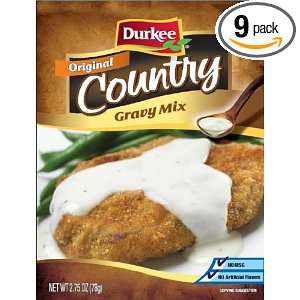 Durkee Country Gravy, 2.75 Ounce (Pack Grocery & Gourmet Food