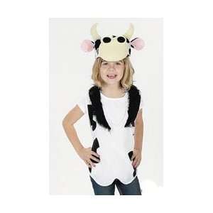  Cow Costume Vest Plush Hat Nativity 4 8 NIP Toys & Games