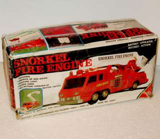 Snorkel Fire Engine   Made in Japan by Yonezawa 80s  