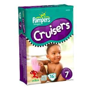  Pampers Cruisers Diapers Jumbo Pack Size 7 16ct. Health 