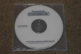 Panasonic Toughbook CF 25 Manuals / Drivers / BIOS  