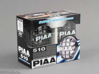 Piaa 4 Driving Lights Black 510 Series 55w Super White  