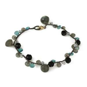  DANIELLE WELMOND  Labradorite, Onyx, and Apatite Vine 