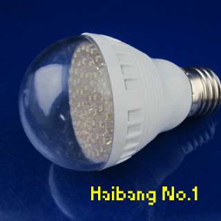 E27 60LED 4W 220V White LED Energy Saving Light Bulb  