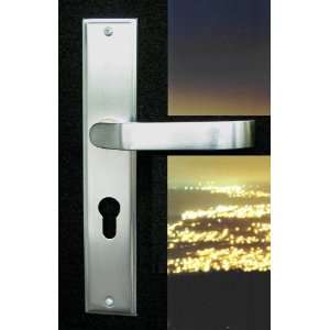 Mortise Lock Entry Door Lockset with Deadbolt Plaza Lever Handle Door 