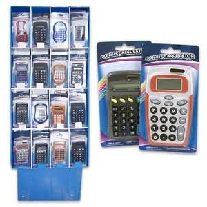  Calculator Assorted Design Display Case Pack 155 
