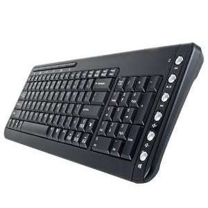 BTC 6309URF III Wireless Multimedia Keyboard, Compact, Lightweight 